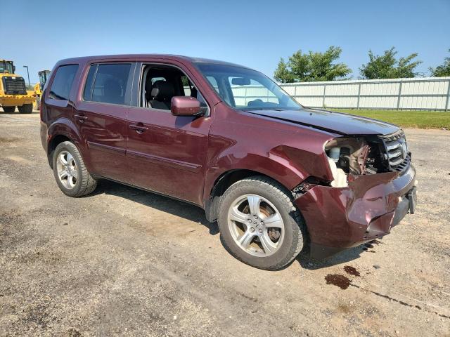 5FNYF4H55DB081447 - 2013 HONDA PILOT EXL Kastanienbraun Foto 4