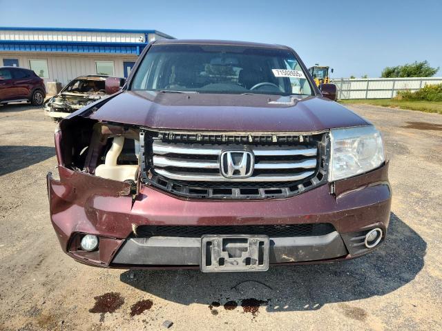 5FNYF4H55DB081447 - 2013 HONDA PILOT EXL Kastanienbraun Foto 5