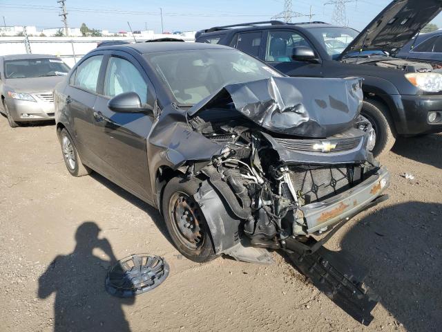 1G1JB5SH0H4133353 - 2017 CHEVROLET SONIC LS CHARCOAL photo 4