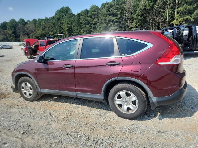 5J6RM3H31CL028995 - 2012 HONDA CR-V LX MAROON photo 2