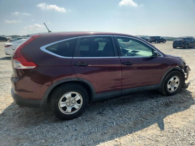 5J6RM3H31CL028995 - 2012 HONDA CR-V LX MAROON photo 3