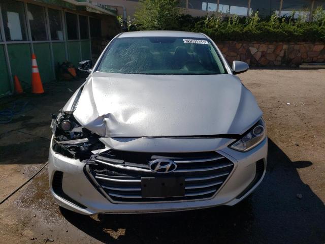 5NPD84LF9JH335053 - 2018 HYUNDAI ELANTRA SEL SILVER photo 5