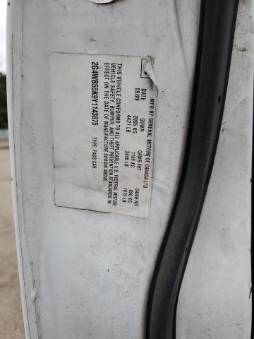 2G4WB55K9Y1143875 - 2000 BUICK REGAL LS 白色 照片 12