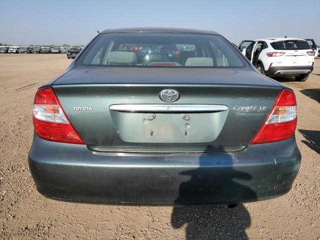 JTDBE32K030139057 - 2003 TOYOTA CAMRY LE GREEN photo 6