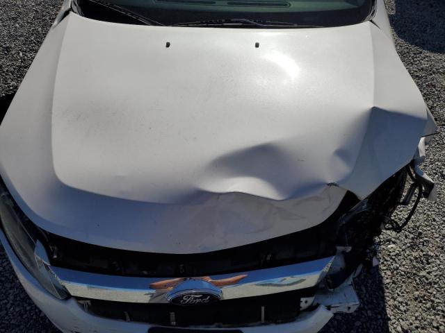 3FAHP0HAXAR386543 - 2010 FORD FUSION SE WHITE photo 11