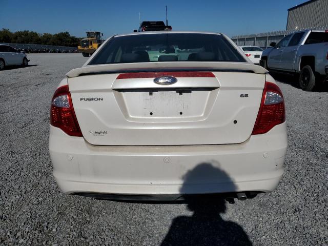 3FAHP0HAXAR386543 - 2010 FORD FUSION SE WHITE photo 6