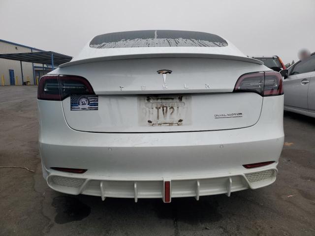 5YJ3E1EA6JF051012 - 2018 TESLA MODEL 3 白色 照片 6
