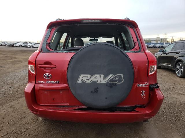 JTMBD33V685150649 - 2008 TOYOTA RAV4 RED photo 6