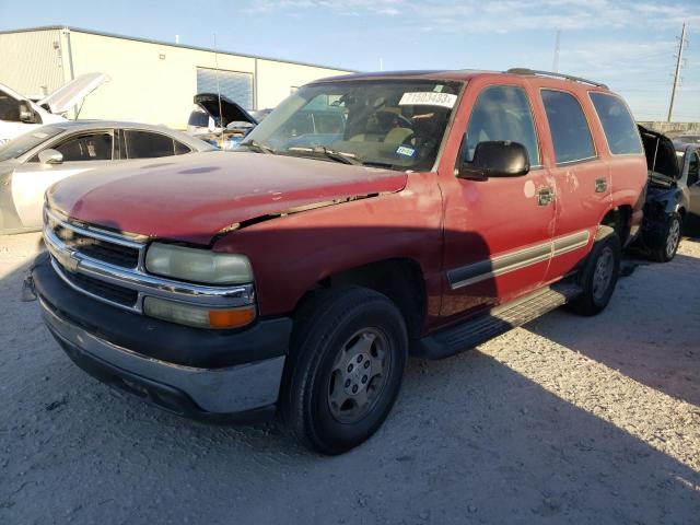 1GNEC13VX4R314645 - 2004 CHEVROLET TAHOE C1500 MAROON photo 1