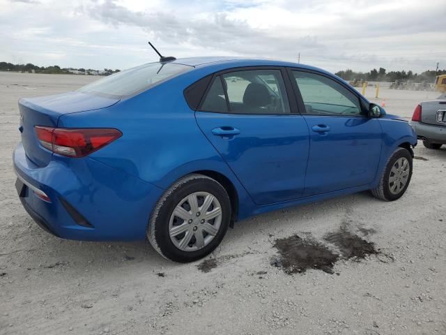 3KPA24AD6PE572974 - 2023 KIA RIO LX BLUE photo 3