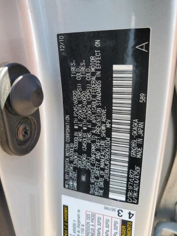 JTEBU5JR7B5051004 - 2011 TOYOTA 4RUNNER SR5 SILVER photo 14