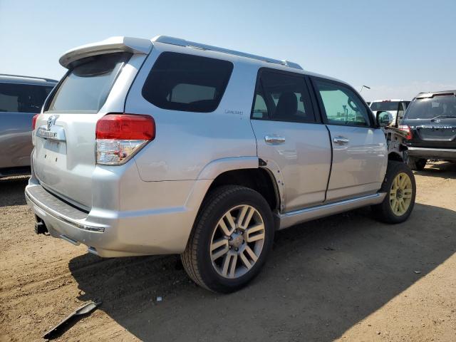 JTEBU5JR7B5051004 - 2011 TOYOTA 4RUNNER SR5 SILVER photo 3