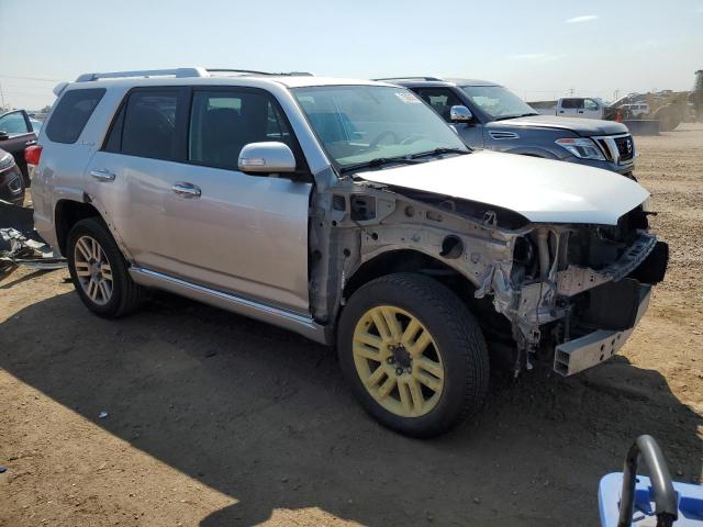 JTEBU5JR7B5051004 - 2011 TOYOTA 4RUNNER SR5 SILVER photo 4