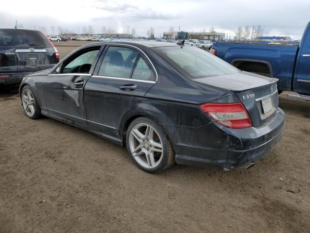 WDDGF8HB9BA517544 - 2011 MERCEDES-BENZ C 350 4MATIC BLACK photo 2