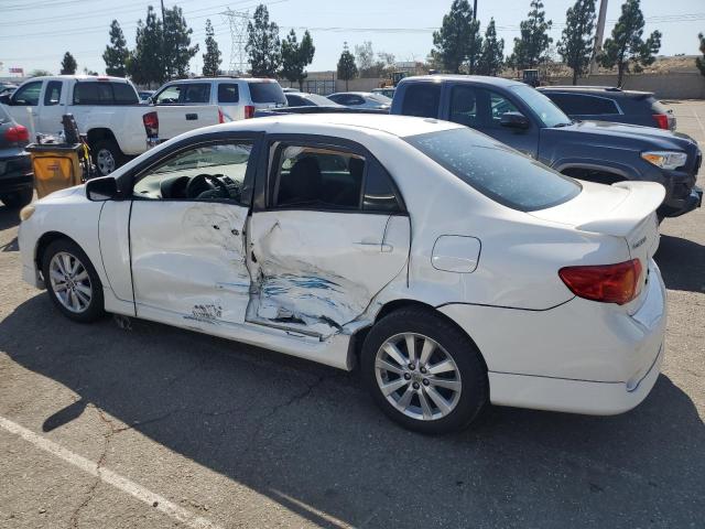 1NXBU4EE2AZ246580 - 2010 TOYOTA COROLLA BASE أبيض صورة 2