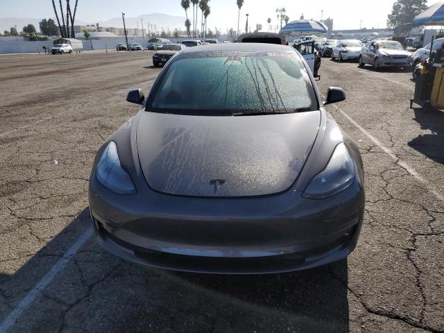 5YJ3E1EA9PF700830 - 2023 TESLA MODEL 3 灰色 照片 5
