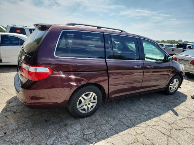 5FNRL38687B423901 - 2007 HONDA ODYSSEY EXL BURGUNDY photo 3