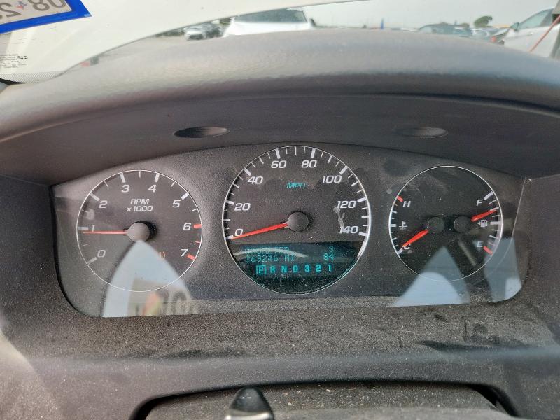 2G1WC58R779200738 - 2007 CHEVROLET IMPALA LT WHITE photo 9