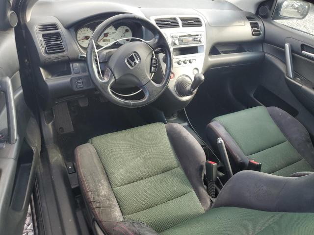 SHHEP33533U405168 - 2003 HONDA CIVIC SI BLACK photo 8