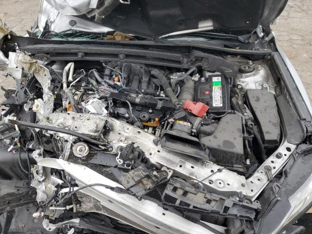 4T1BZ1HK2KU031333 - 2019 TOYOTA CAMRY XSE SILVER photo 11