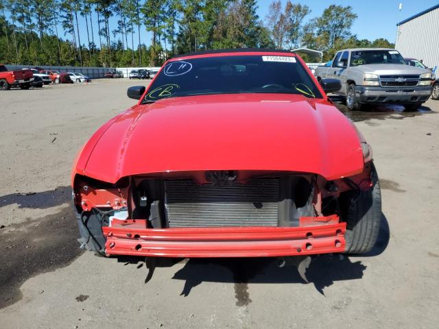 1ZVBP8EM6E5285664 - 2014 FORD MUSTANG RED photo 5