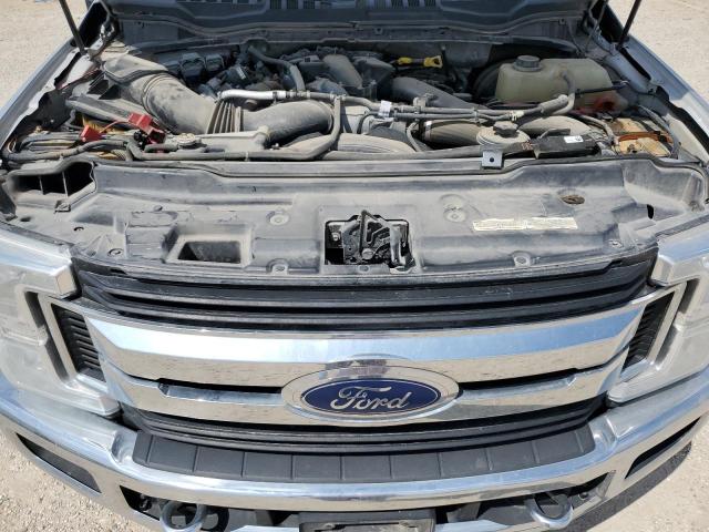 1FT7W2BT6KEF00217 - 2019 FORD F250 SUPER DUTY SILVER photo 11