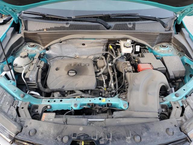 KL79MTSL2MB059742 - 2021 CHEVROLET TRAILBLAZE RS TURQUOISE photo 12