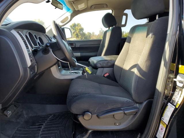 5TFRY5F15BX106886 - 2011 TOYOTA TUNDRA DOUBLE CAB SR5 BLACK photo 7