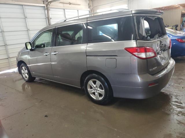 JN8AE2KP4H9165167 - 2017 NISSAN QUEST S GRAY photo 2