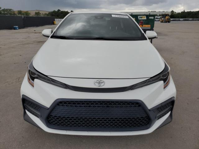 JTDS4MCE1N3508897 - 2022 TOYOTA COROLLA SE WHITE photo 5
