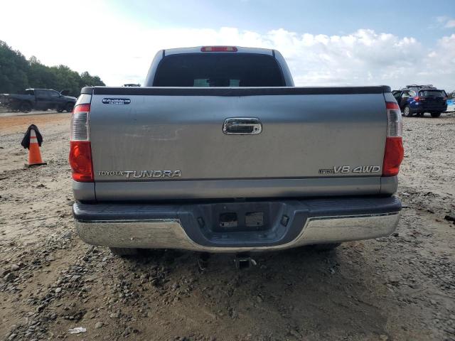 5TBDT44116S506356 - 2006 TOYOTA TUNDRA DOUBLE CAB SR5 SILVER photo 6