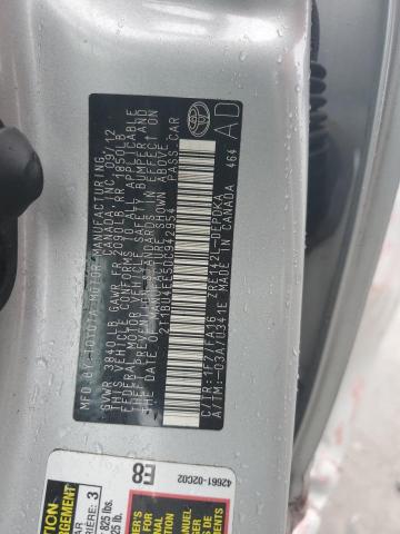 2T1BU4EE5DC942954 - 2013 TOYOTA COROLLA BASE Weiß Foto 12