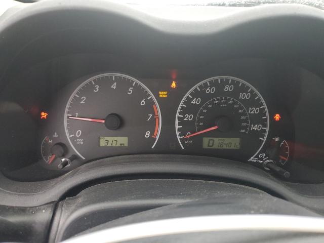 2T1BU4EE5DC942954 - 2013 TOYOTA COROLLA BASE Weiß Foto 9