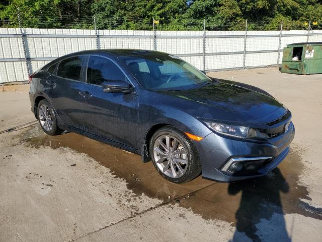 19XFC1F38ME013861 - 2021 HONDA CIVIC EX BLUE photo 4