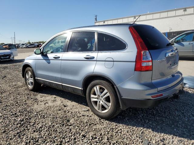 5J6RE4H71BL098906 - 2011 HONDA CR-V LX EXL BLUE photo 2