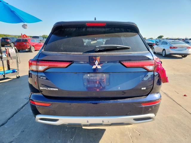 JA4J3UA80NZ090061 - 2022 MITSUBISHI OUTLANDER SE BLUE photo 6