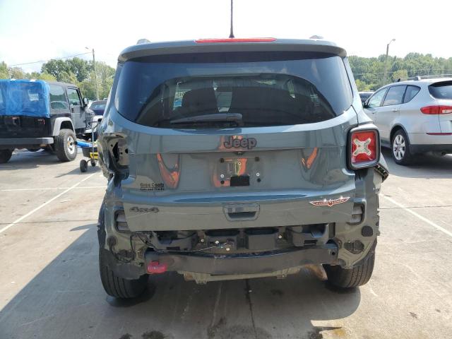 ZACCJBCB1JPH78595 - 2018 JEEP RENEGADE TRAILHAWK GRAY photo 6