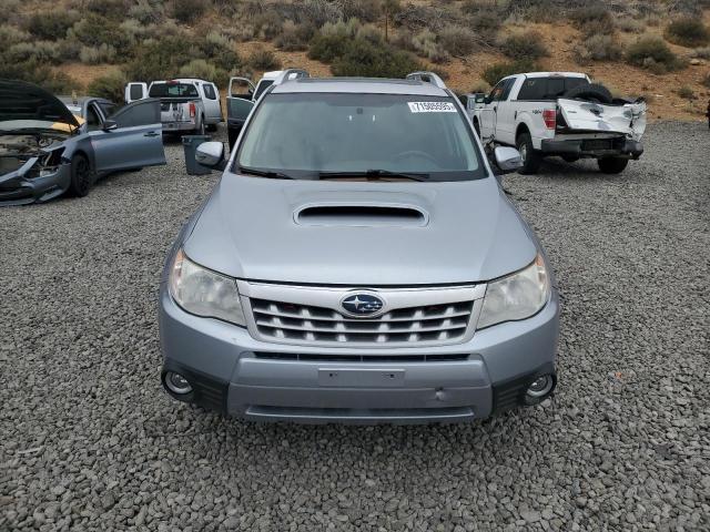 JF2SHGGC7DH430966 - 2013 SUBARU FORESTER TOURING 银色 照片 5