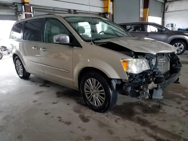 2C4RC1CG9DR647442 - 2013 CHRYSLER TOWN & COU TOURING L GOLD photo 4