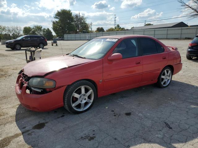 3N1AB51D44L729336 - 2004 NISSAN SENTRA SE-R SPEC V RED photo 1