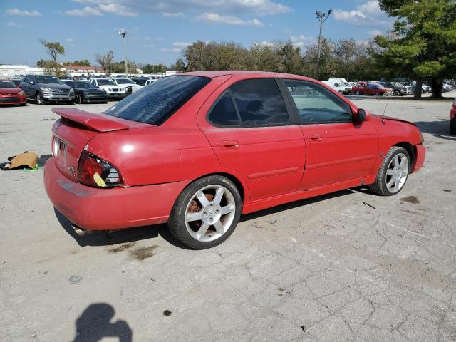 3N1AB51D44L729336 - 2004 NISSAN SENTRA SE-R SPEC V RED photo 3