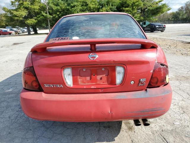 3N1AB51D44L729336 - 2004 NISSAN SENTRA SE-R SPEC V RED photo 6