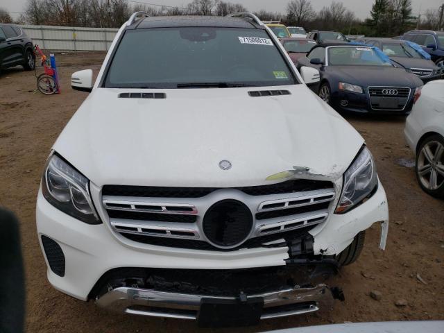 4JGDF6EE2HA828558 - 2017 MERCEDES-BENZ GLS 450 4MATIC WHITE photo 5