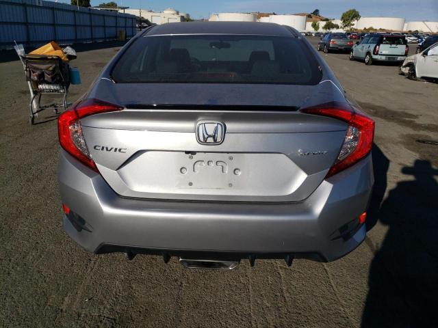 2HGFC2F81MH529194 - 2021 HONDA CIVIC SPORT 银色 照片 6