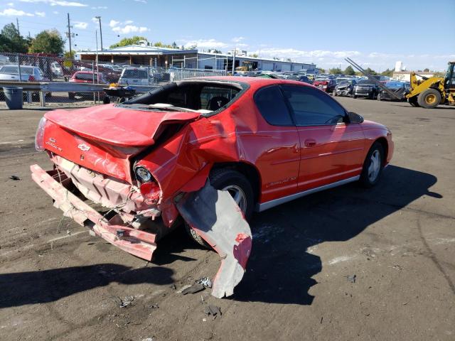 2G1WX12K2Y9286387 - 2000 CHEVROLET MONTE CARL SS RED photo 3