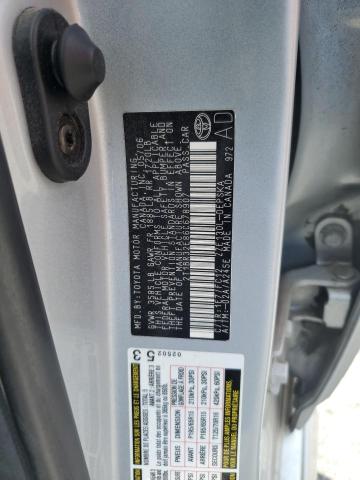 2T1BR32E86C678907 - 2006 TOYOTA COROLLA CE ვერცხლისფერი ფოტო 12