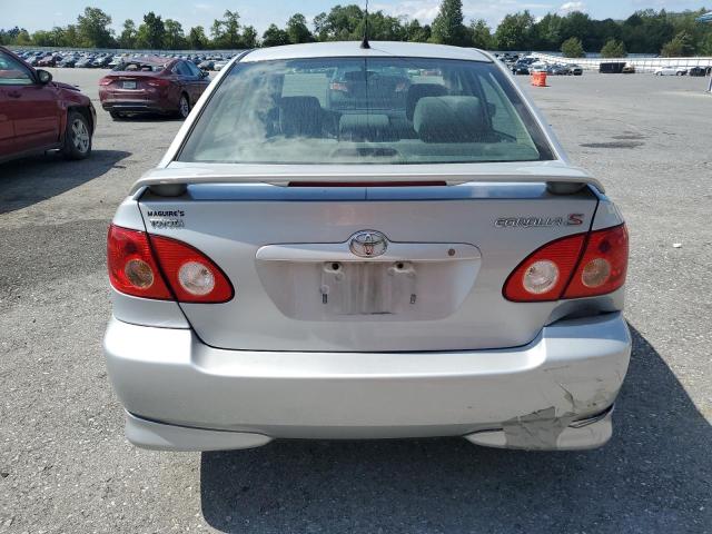 2T1BR32E86C678907 - 2006 TOYOTA COROLLA CE ვერცხლისფერი ფოტო 6