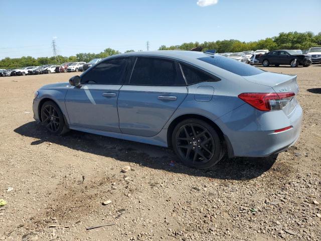 2HGFE2F55NH561387 - 2022 HONDA CIVIC SPORT Синий фото 2