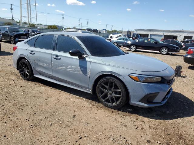 2HGFE2F55NH561387 - 2022 HONDA CIVIC SPORT Синий фото 4