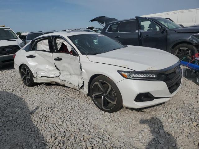 1HGCV2F36NA000115 - 2022 HONDA ACCORD SPORT თეთრი ფოტო 4